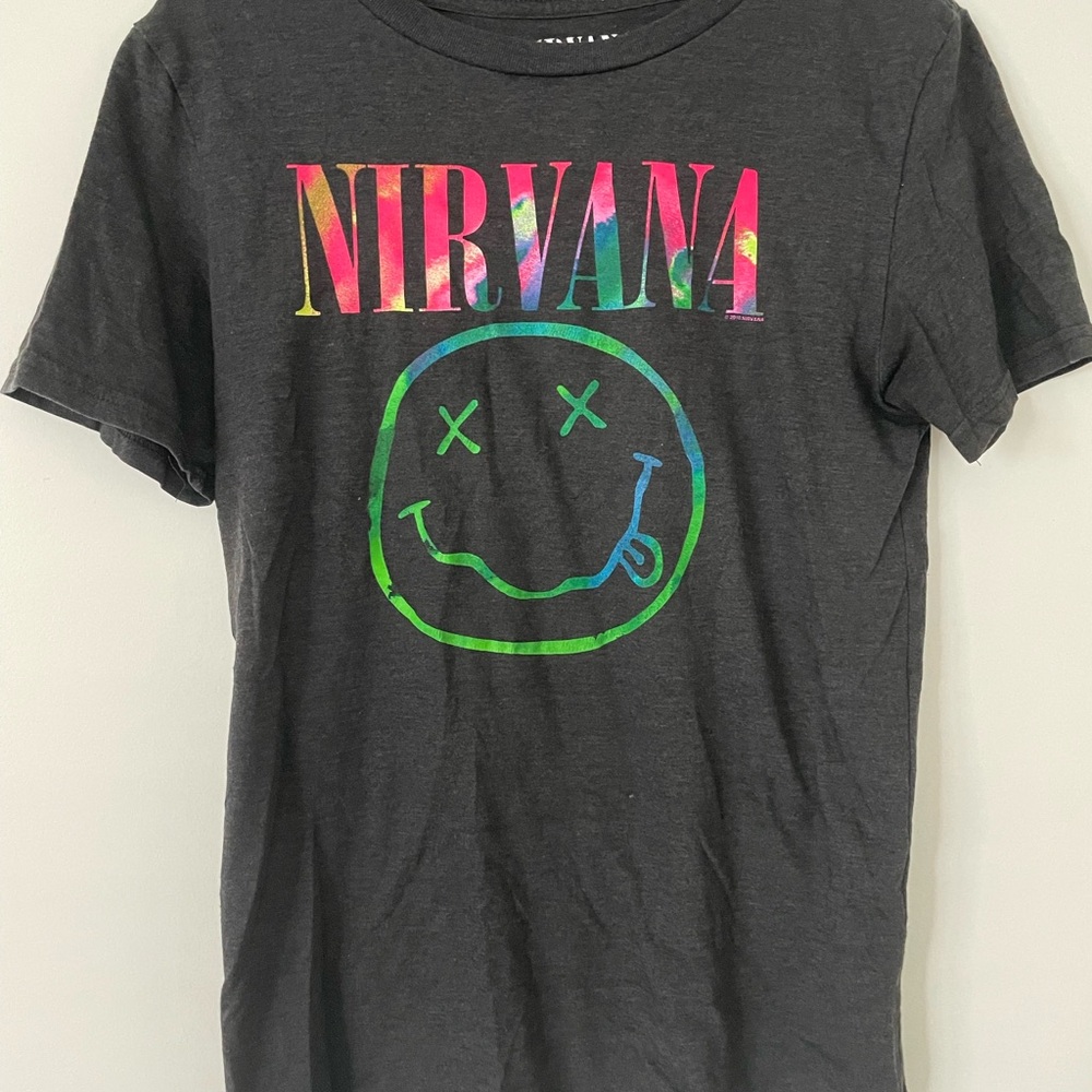 Nirvana graphic tshirt for women